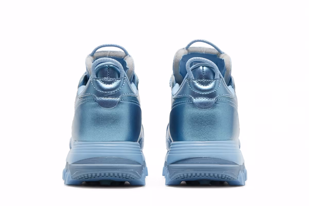 Cardi B x Reebok Women's Classic Leather Fluid Blue, view 7