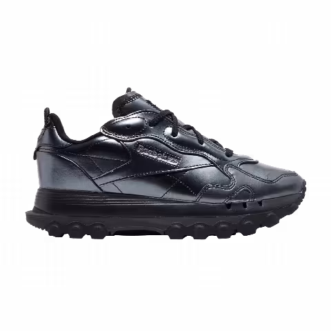 Cardi B x Reebok Wmns Classic Leather 'Black Dark Silver'