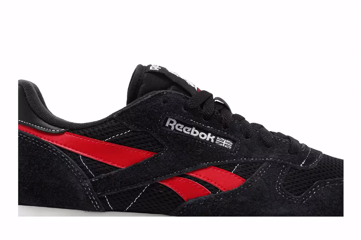 Reebok Classic Leather Human Rights Now! - Black Red, view 3