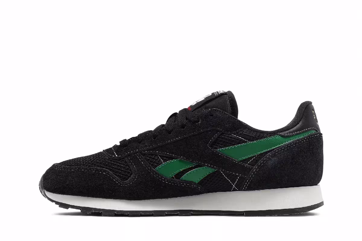 Reebok Classic Leather Human Rights Now! - Black Red, view 4