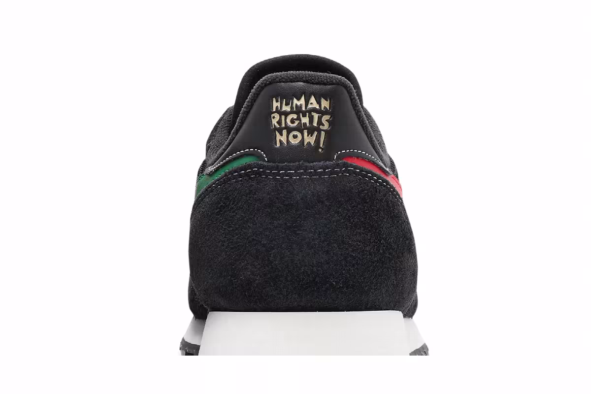 Reebok Classic Leather Human Rights Now! - Black Red, view 8