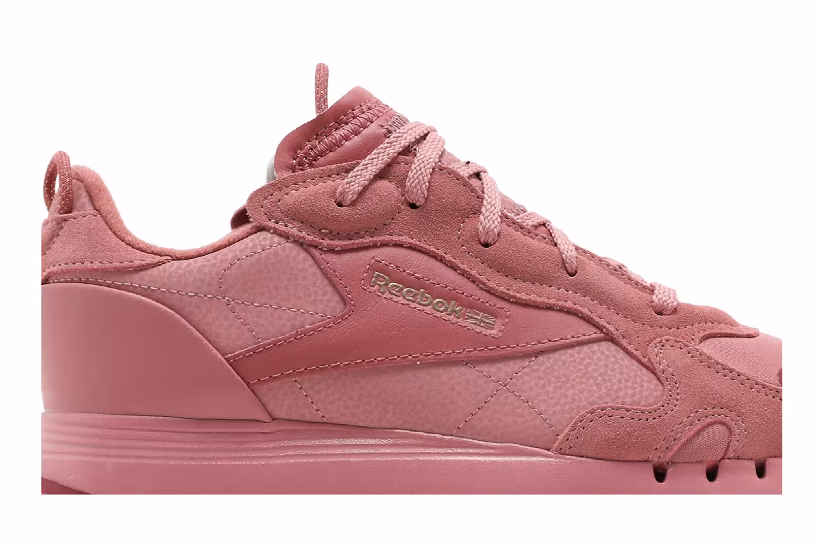 Cardi B x Reebok Women's Classic Leather Sandy Rose, view 3