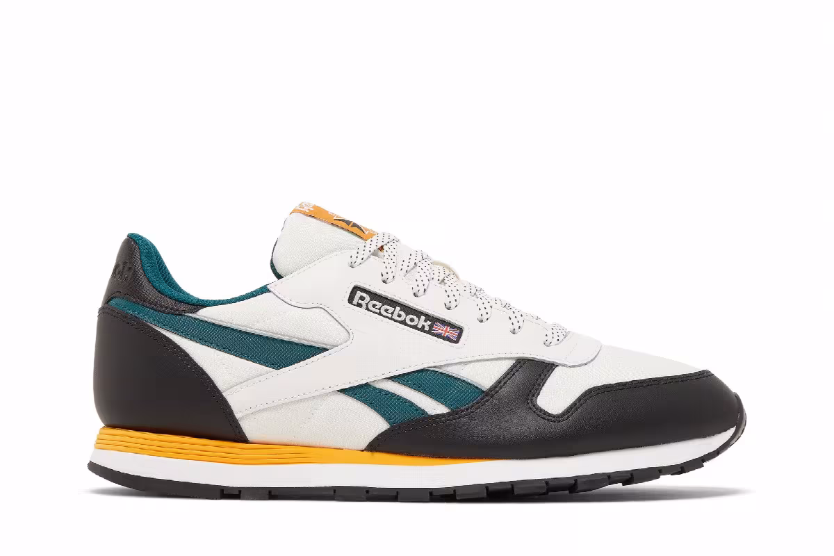 Reebok Classic Leather Chalk Black, view 2