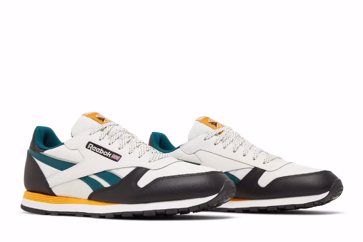 Reebok Classic Leather Chalk Black, view 9