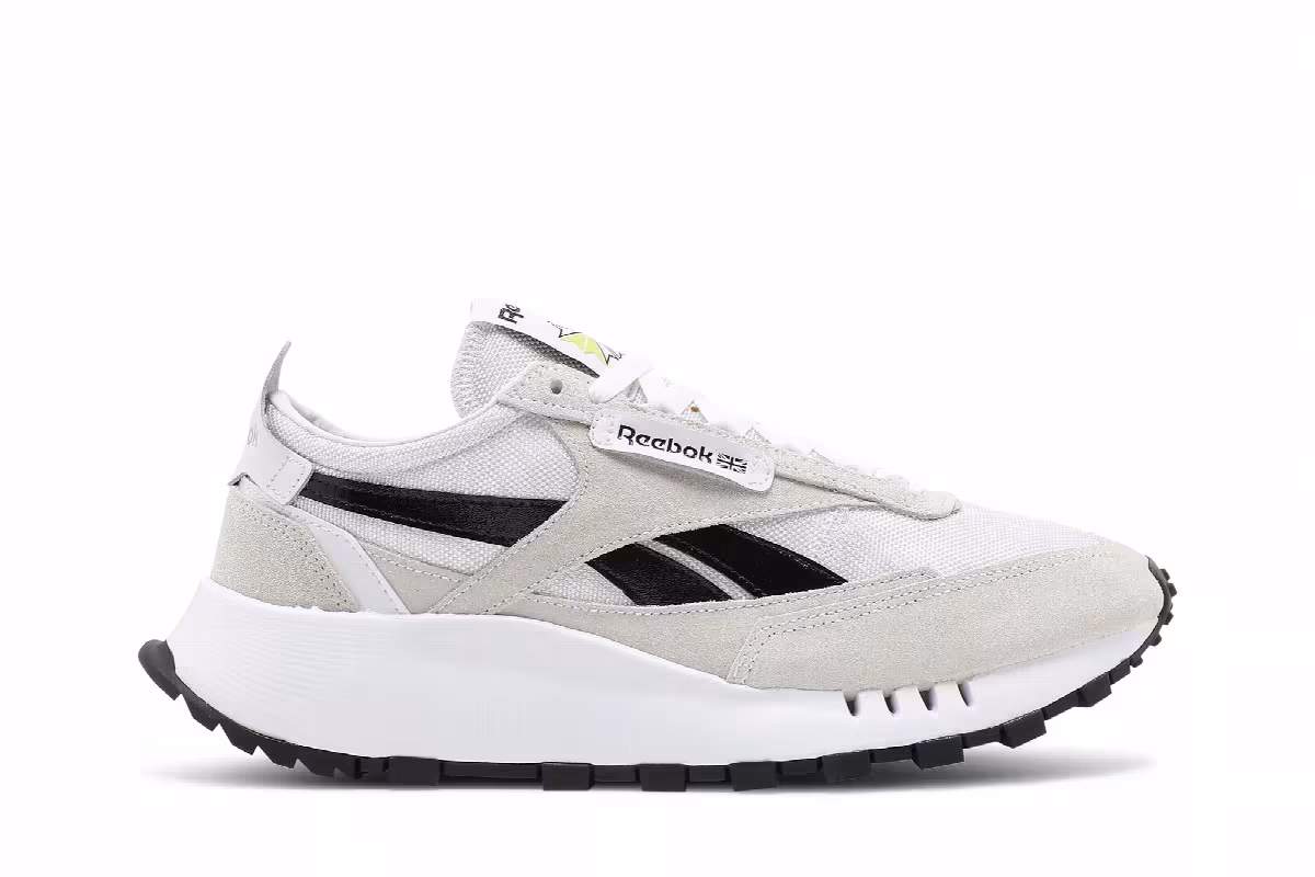 Reebok Classic Leather Legacy White Black, view 2