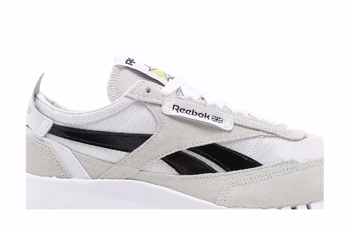 Reebok Classic Leather Legacy White Black, view 3