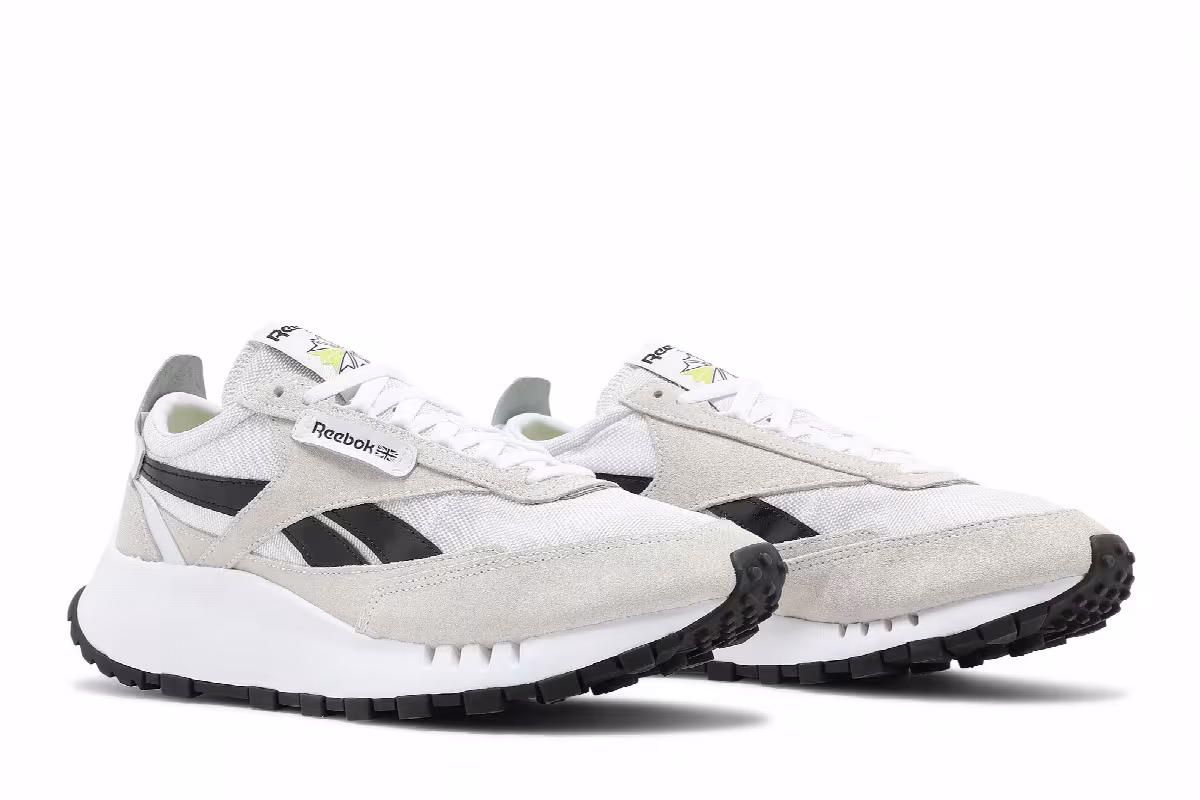 Reebok Classic Leather Legacy White Black, view 9