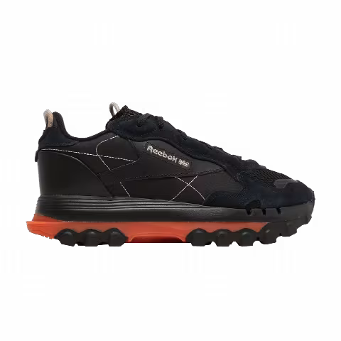 Cardi B x Reebok Wmns Classic Leather 'Core Black Fiery Orange'