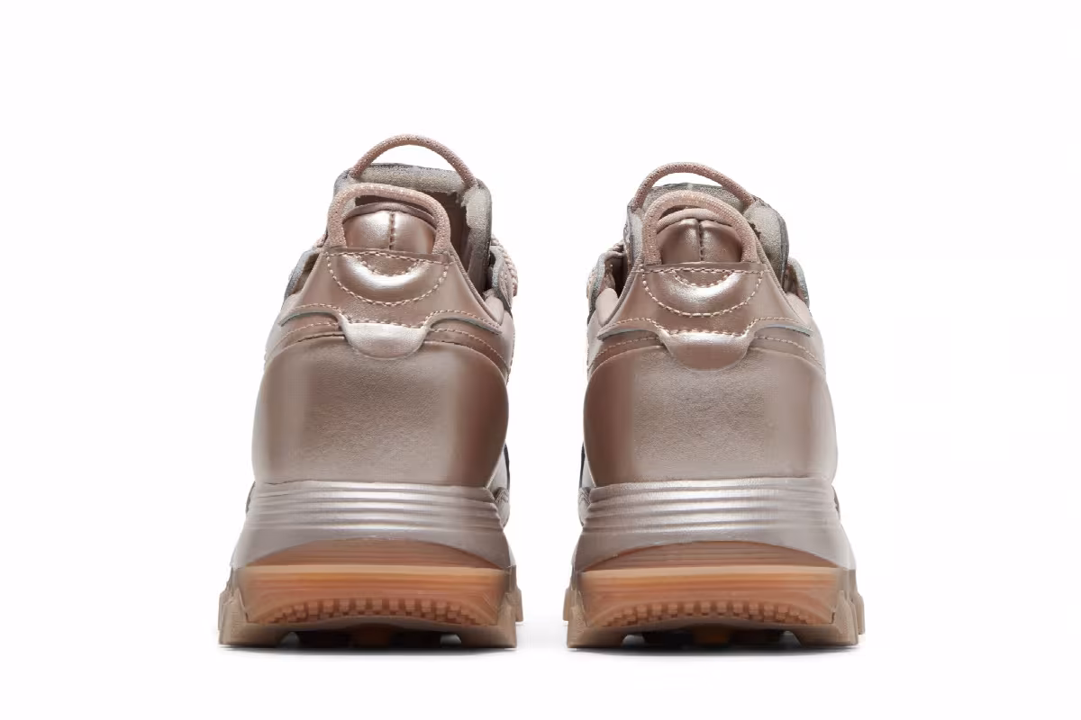 Cardi B x Reebok Women's Classic Leather Rose Gold Champagne, view 7