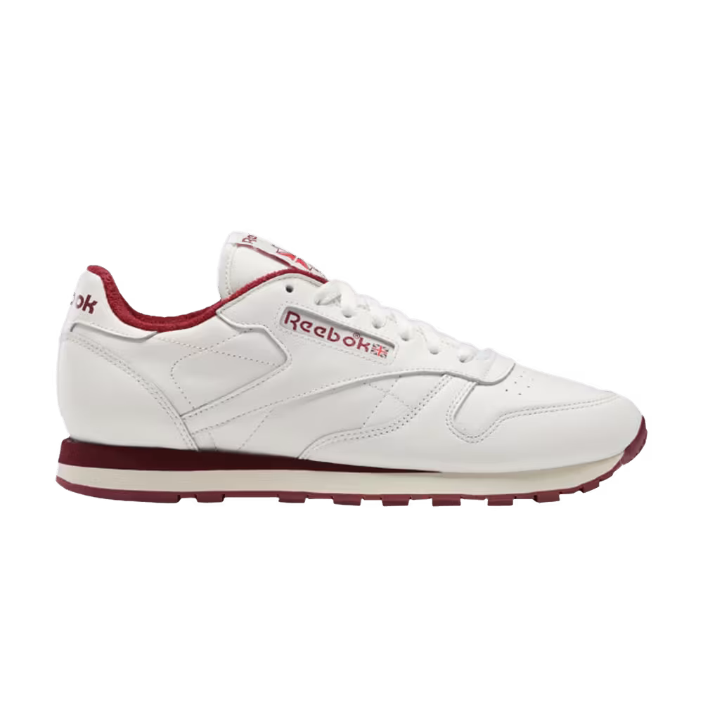Reebok Classic Leather Chalk Classic Burgundy
