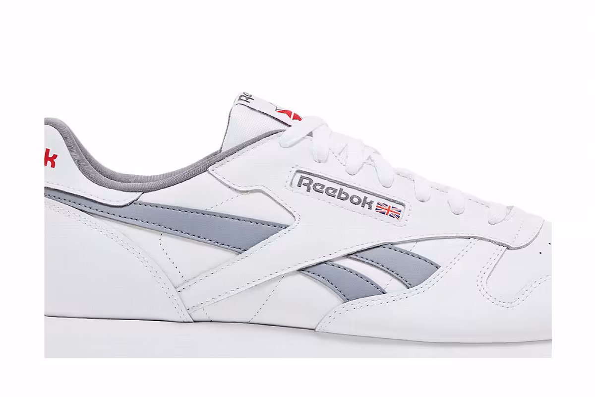 Reebok Classic Leather White Cold Grey Gum, view 3