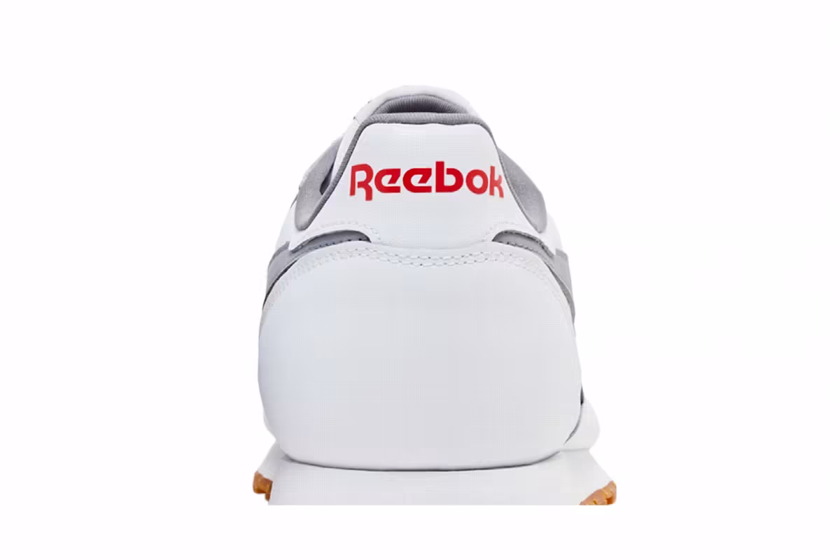 Reebok Classic Leather White Cold Grey Gum, view 8