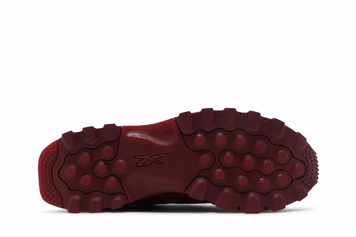 Cardi B x Reebok Women's Classic Leather Triathlon Red, view 5