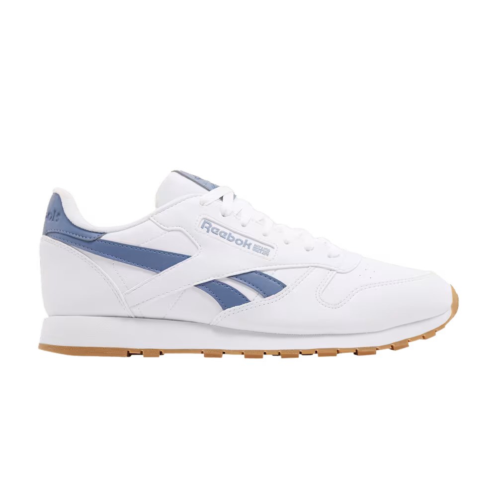 Reebok Classic Leather White Blue Slate