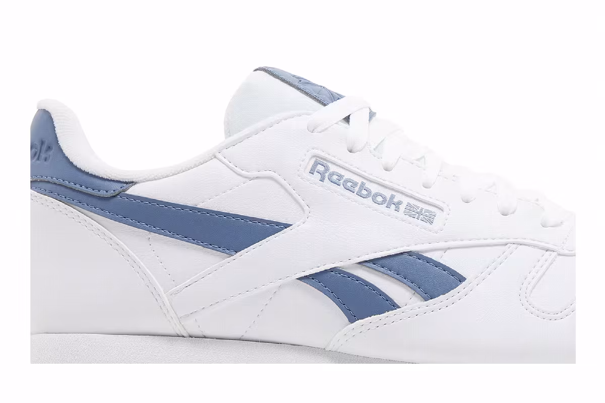 Reebok Classic Leather White Blue Slate, view 3