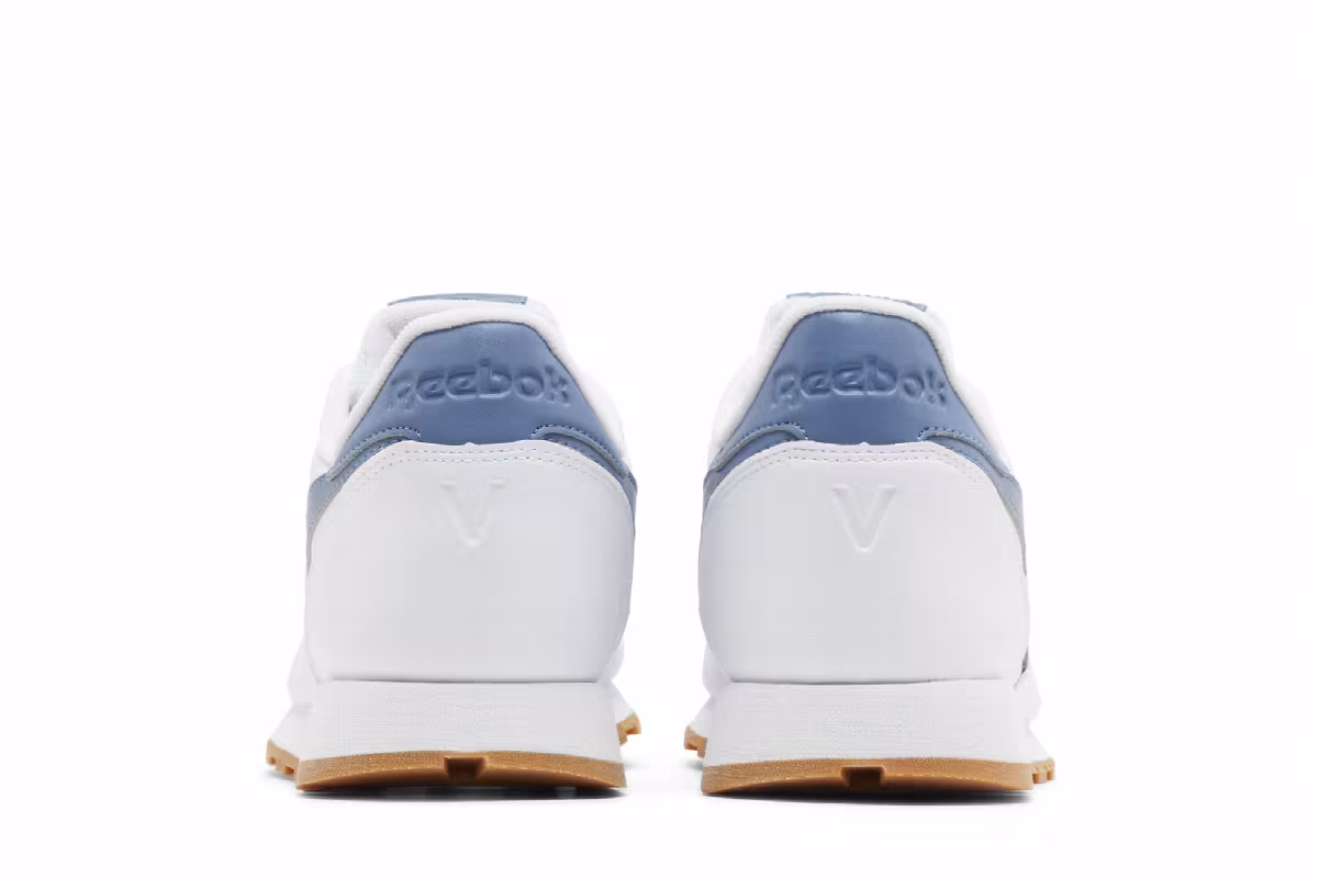 Reebok Classic Leather White Blue Slate, view 7