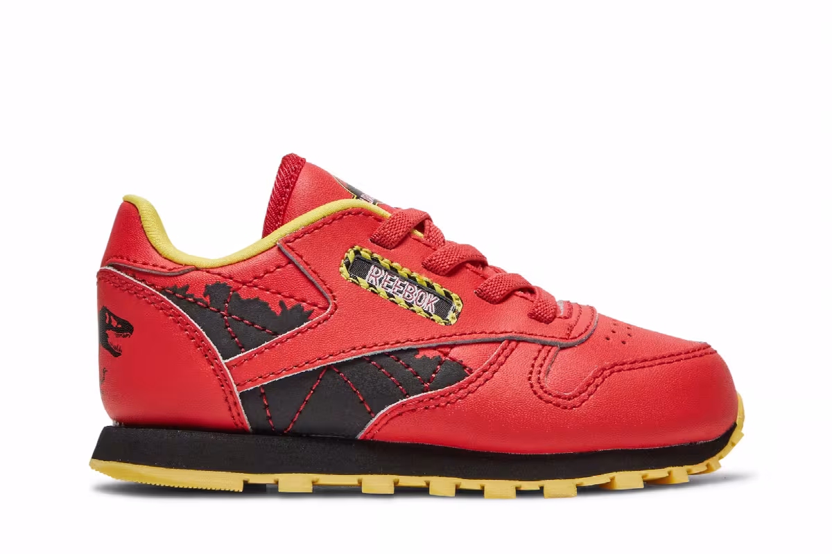 Jurassic Park x Reebok Classic Leather Toddler Ian Malcolm, view 2
