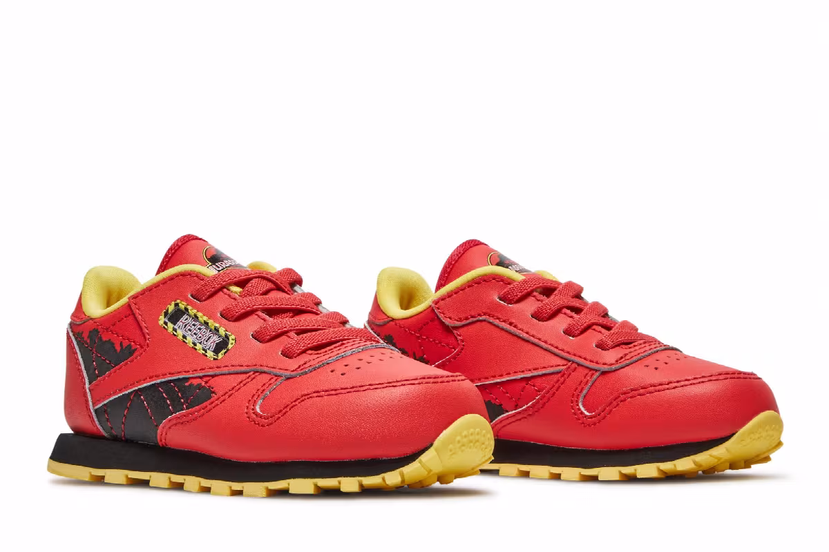 Jurassic Park x Reebok Classic Leather Toddler Ian Malcolm, view 9
