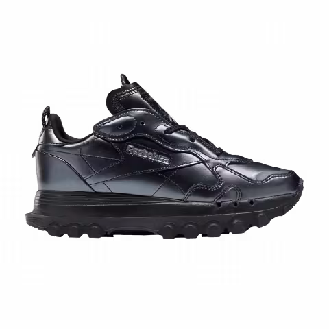 Cardi B x Reebok Classic Leather 'Black Dark Silver'