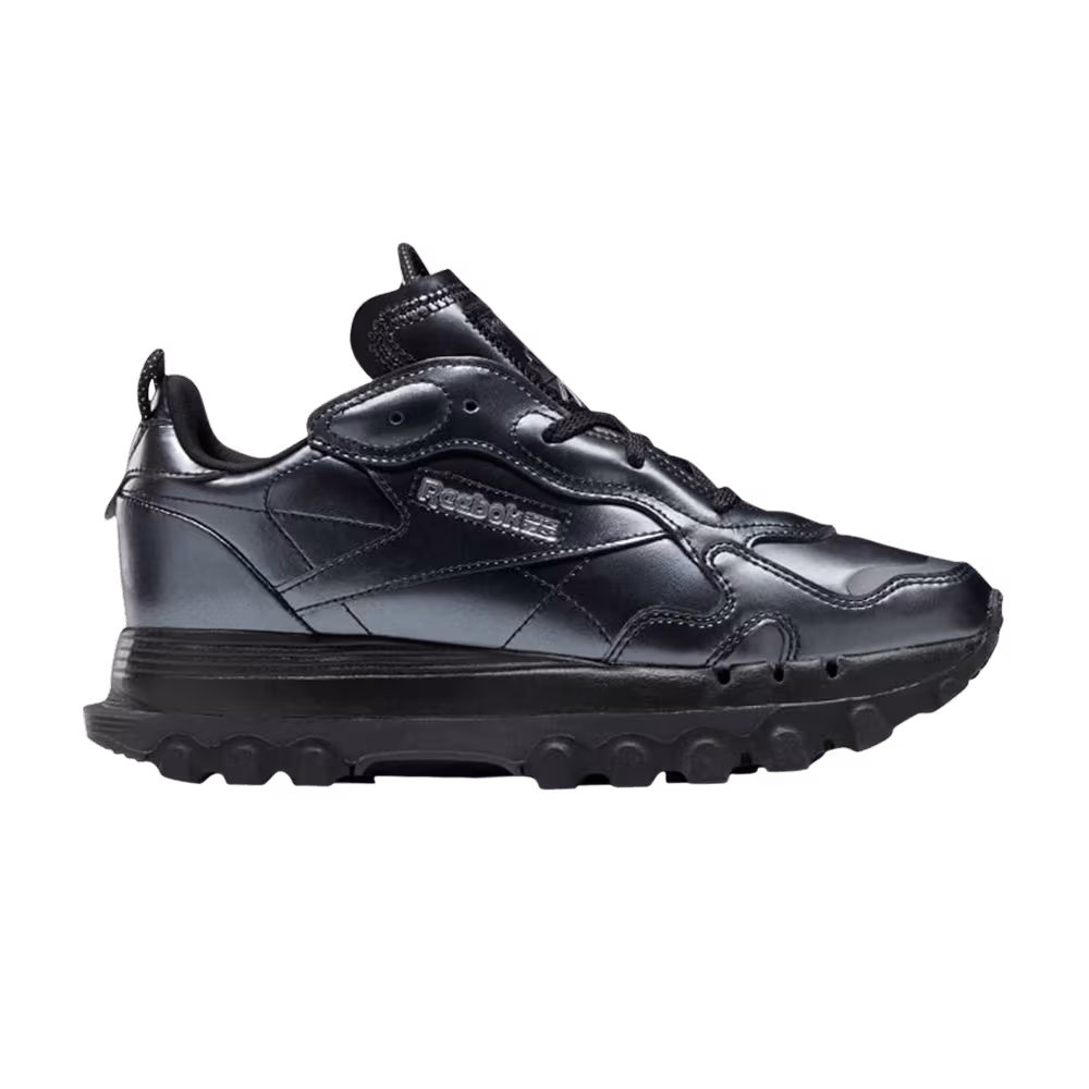 Cardi B x Reebok Classic Leather Black Dark Silver