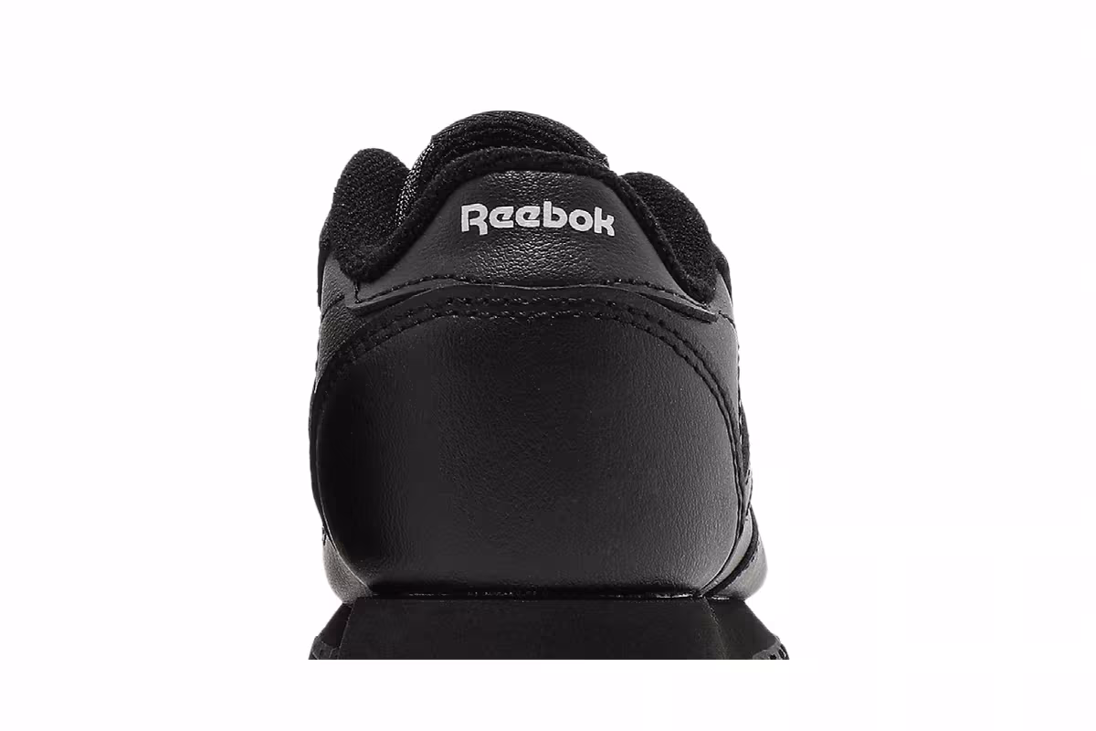 Reebok Classic Leather Toddler Triple Black, view 8