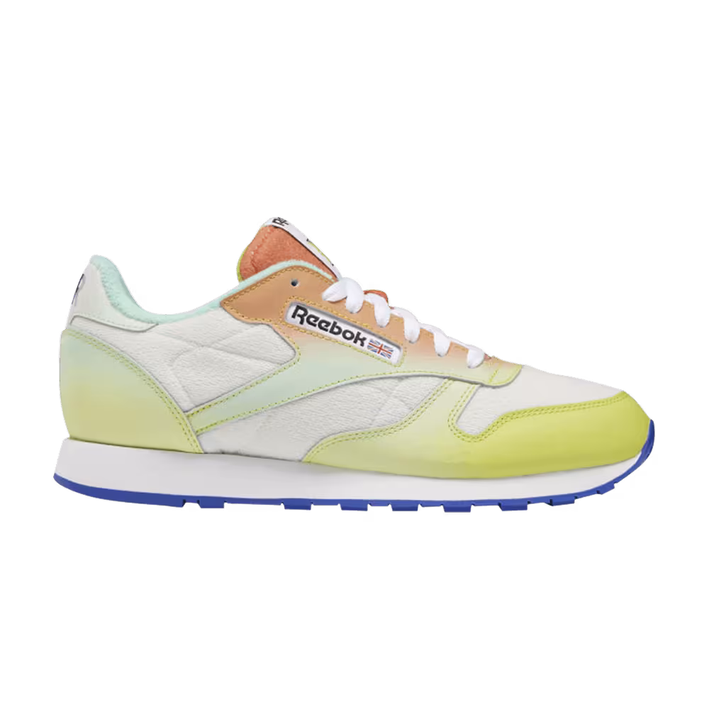 Daniel Moon x Reebok Classic Leather Acid Yellow Bright Cobalt
