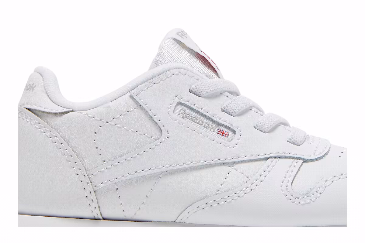 Reebok Classic Leather Toddler Triple White, view 3