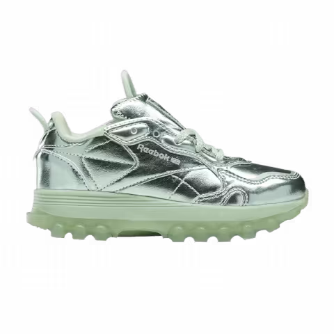 Reebok Cardi B x Classic Leather Little Kid 'Semi Pixel Mint'