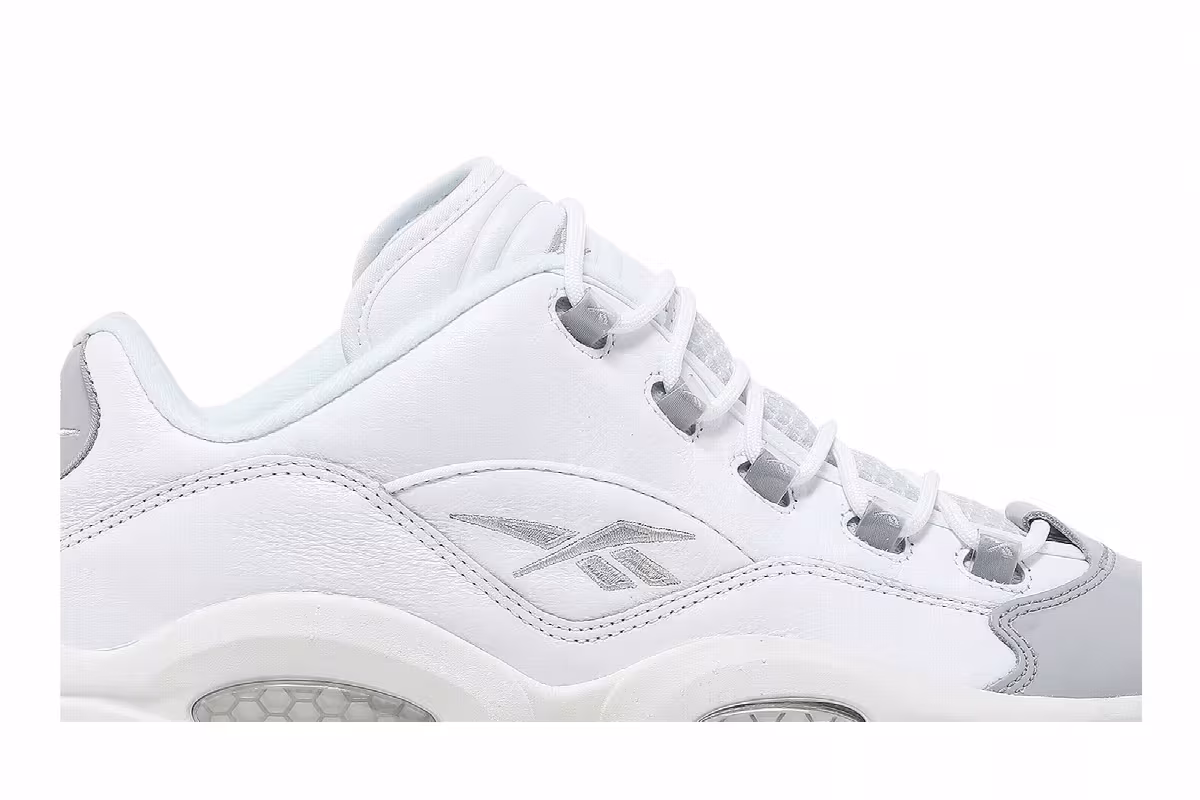 Reebok Question Low White Grey, view 3