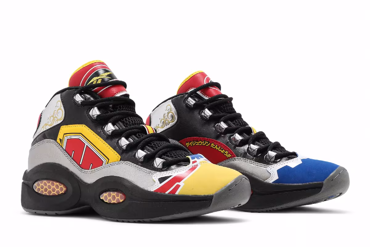 Power Rangers x Reebok Question Mid Megazord Battle Mode!, view 9