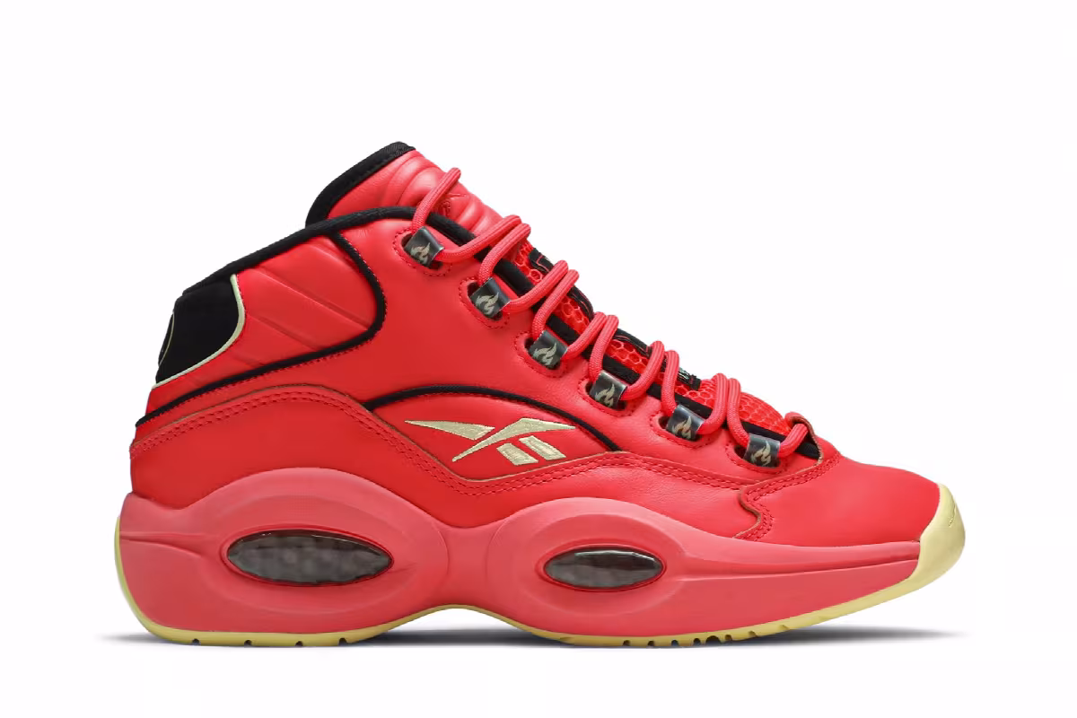 Hot Ones x Reebok Question Mid The Last Dab, view 2