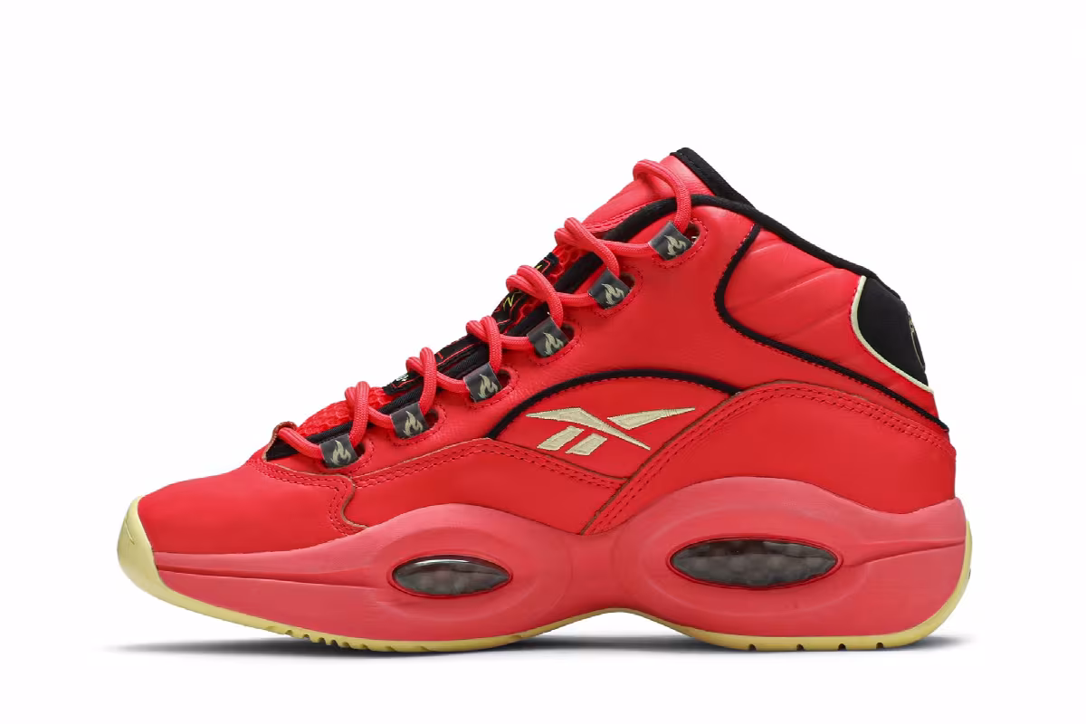 Hot Ones x Reebok Question Mid The Last Dab, view 4