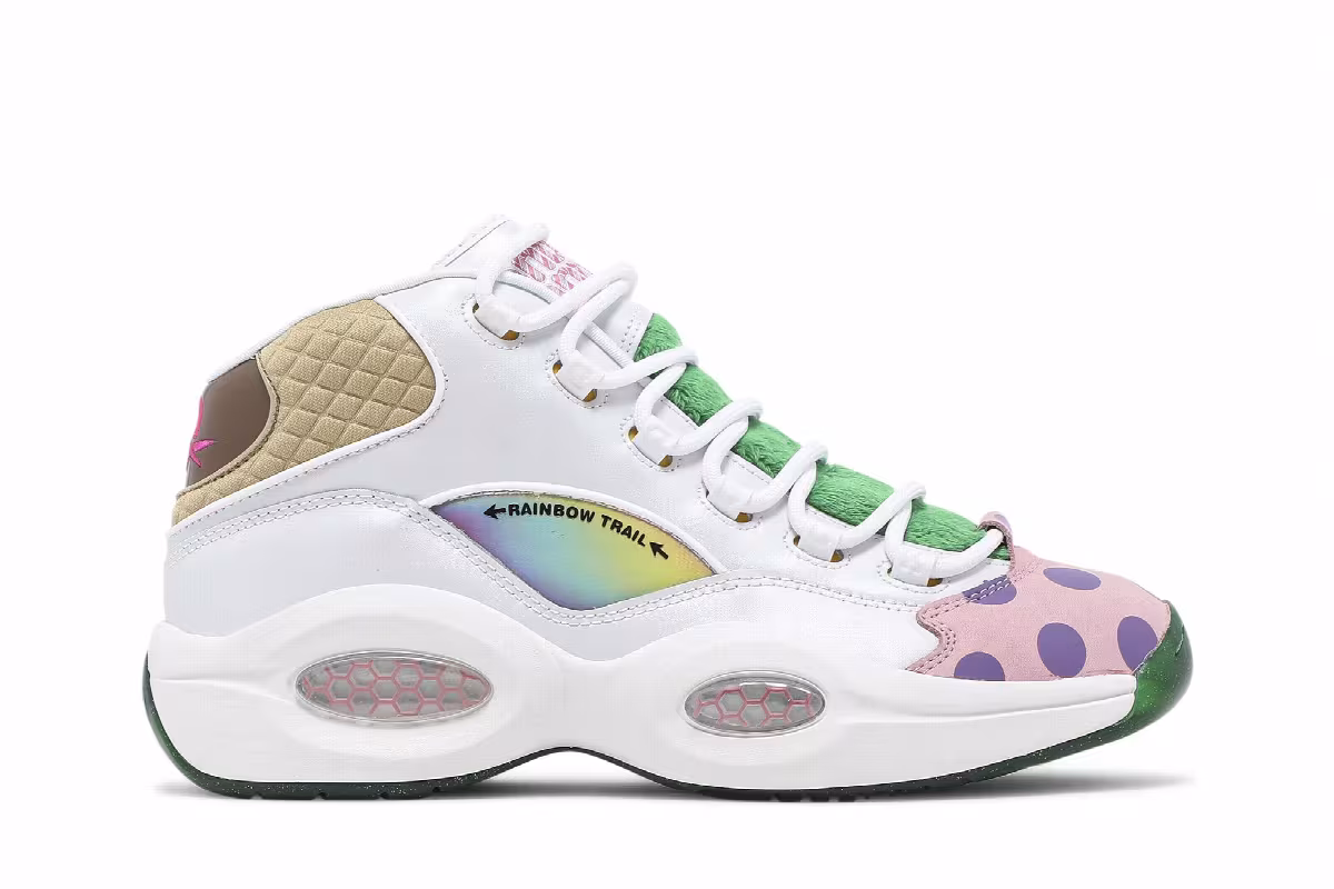 Hasbro x Reebok Question Mid Candy Land, view 2