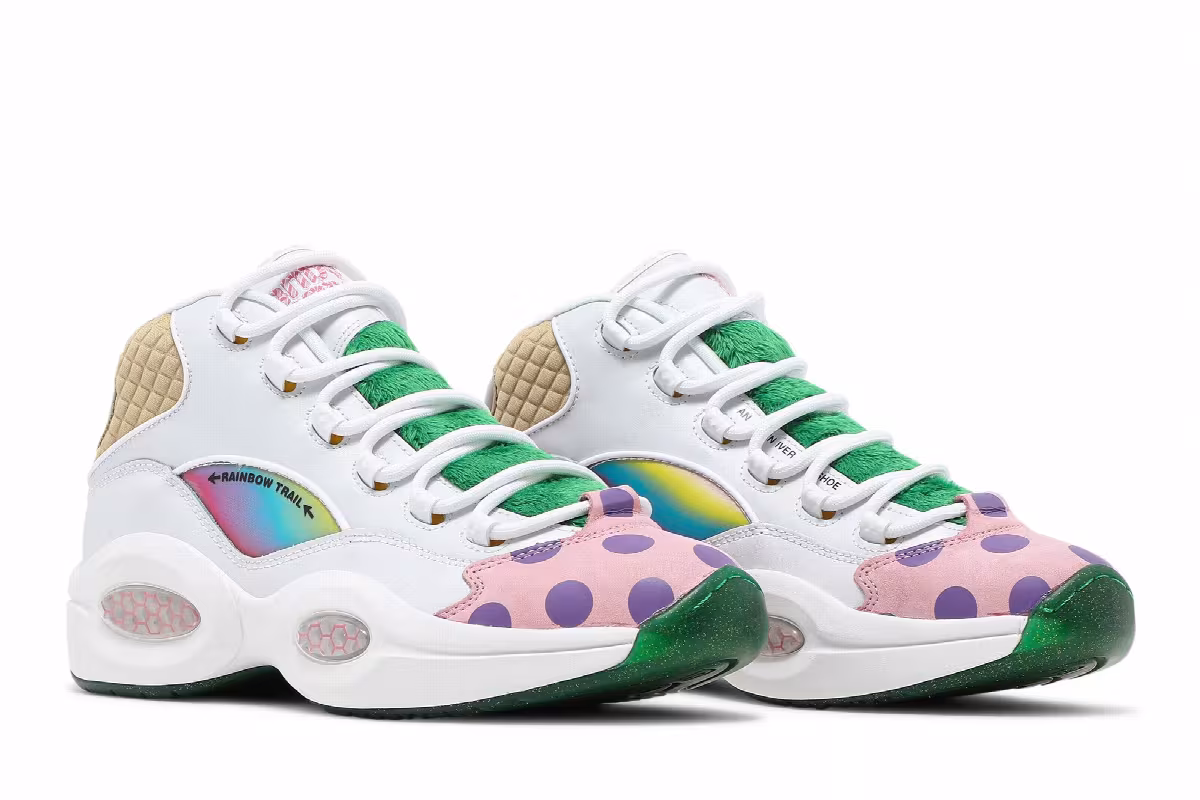 Hasbro x Reebok Question Mid Candy Land, view 9
