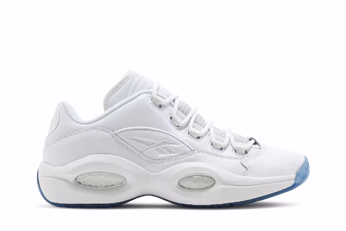 Reebok Question Low White Clear, view 2