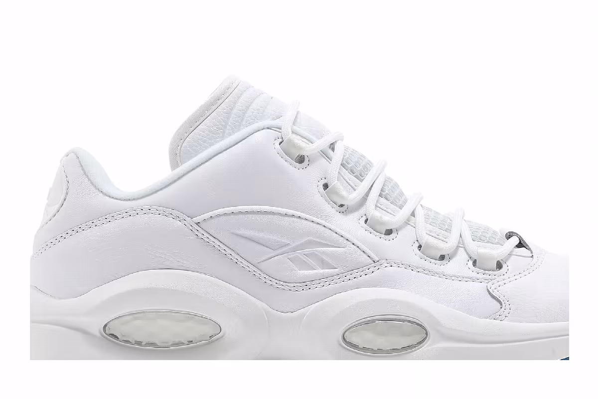 Reebok Question Low White Clear, view 3
