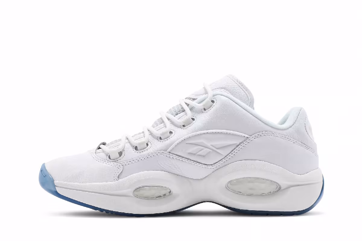 Reebok Question Low White Clear, view 4