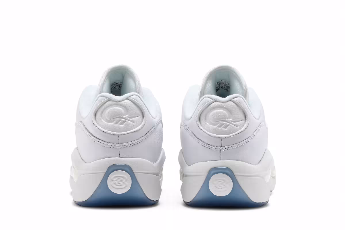 Reebok Question Low White Clear, view 7