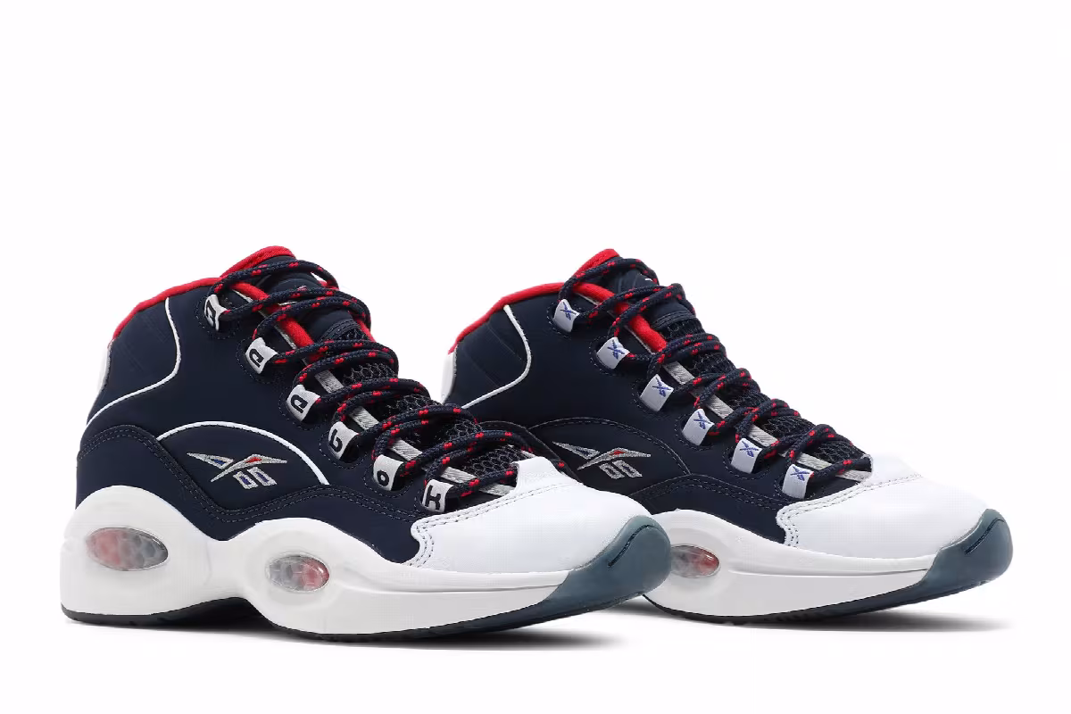 Reebok Question Mid Big Kid USA, view 9