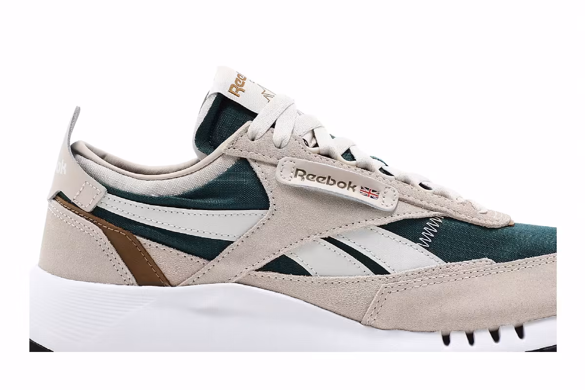 Reebok Classic Leather Legacy Stucco Midnight Pine, view 3