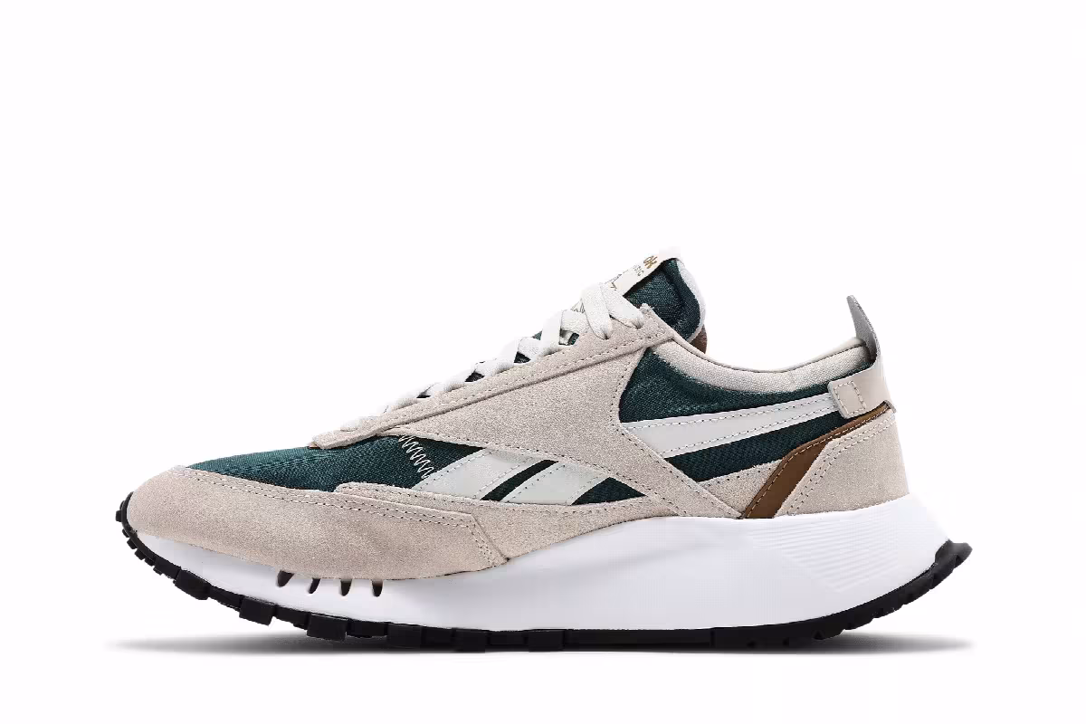 Reebok Classic Leather Legacy Stucco Midnight Pine, view 4