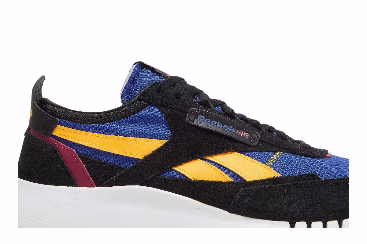 Reebok Classic Leather Legacy Black Bright Cobalt, view 3