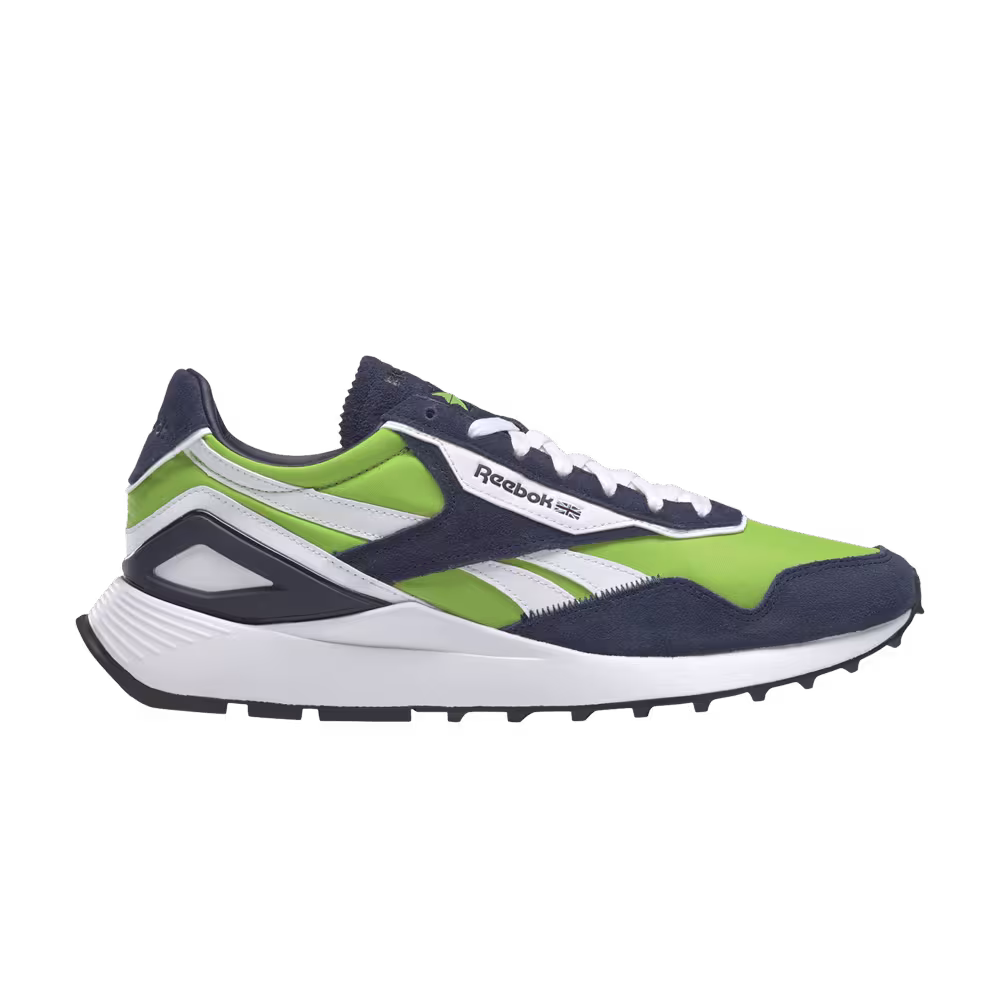 Reebok Classic Leather Legacy AZ Semi Solar Green Vector Navy