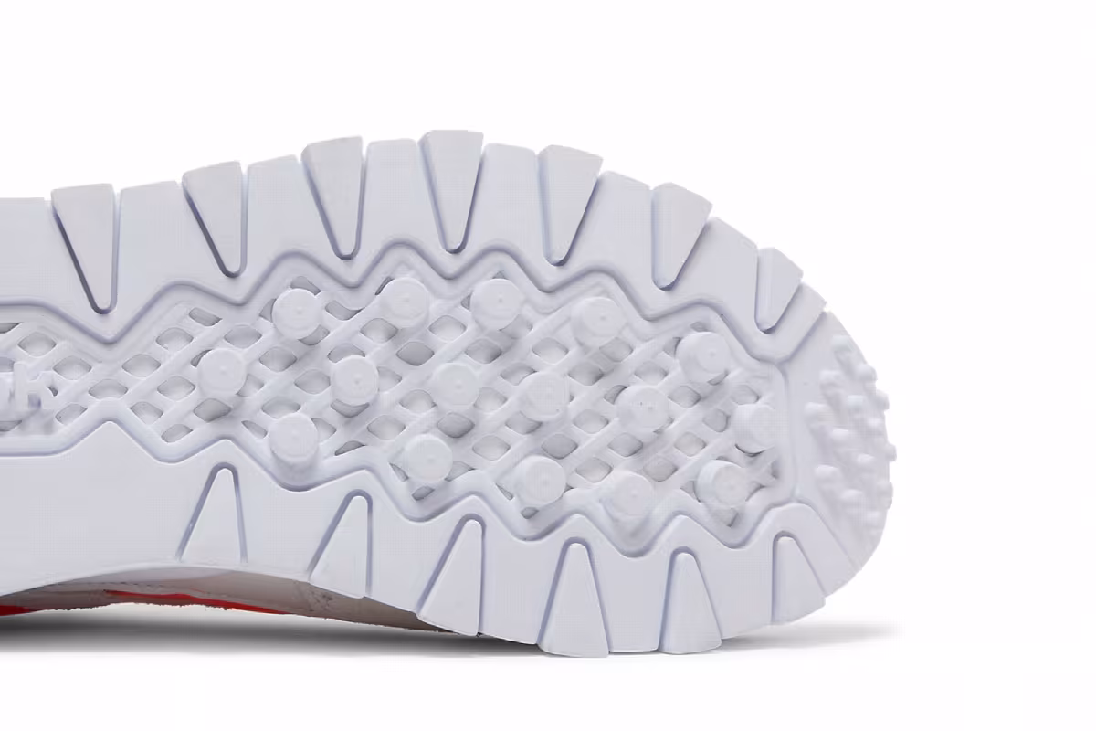 Reebok Women's Classic Leather Legacy White Orange Flare, view 6