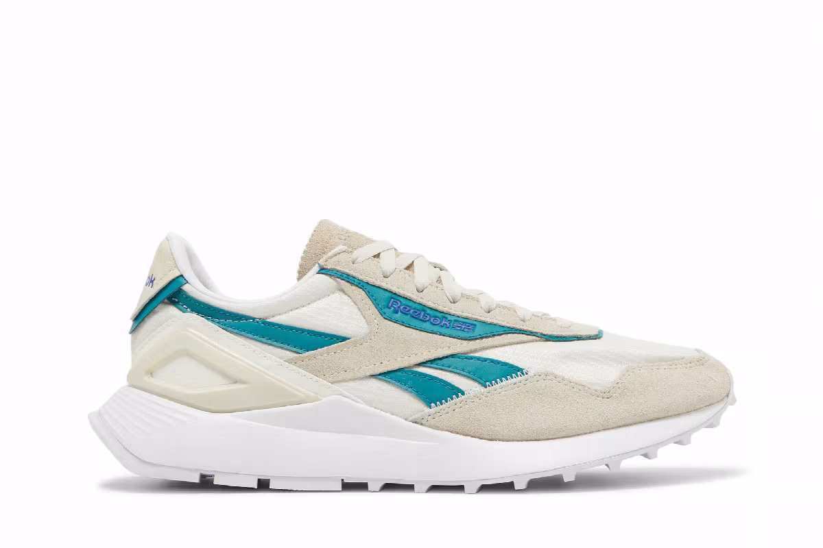 Reebok Classic Leather Legacy AZ Chalk Seaport Teal, view 2