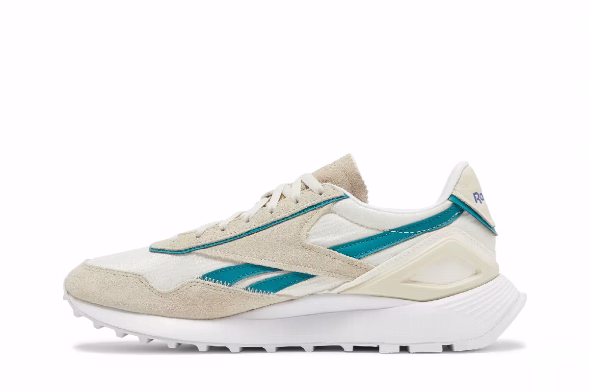 Reebok Classic Leather Legacy AZ Chalk Seaport Teal, view 4