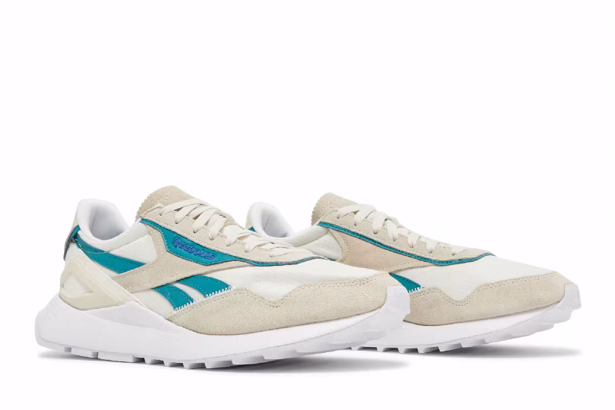 Reebok Classic Leather Legacy AZ Chalk Seaport Teal, view 9