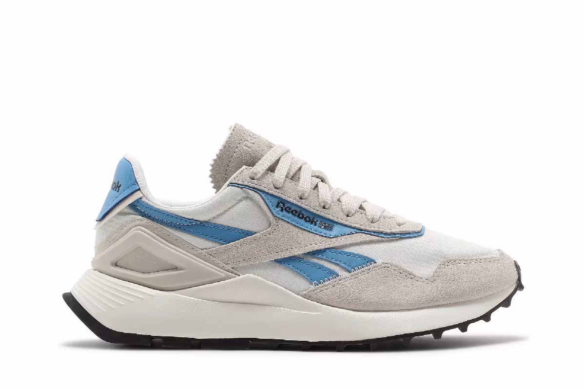 Reebok Women's Classic Leather Legacy AZ Stucco Essential Blue, view 2