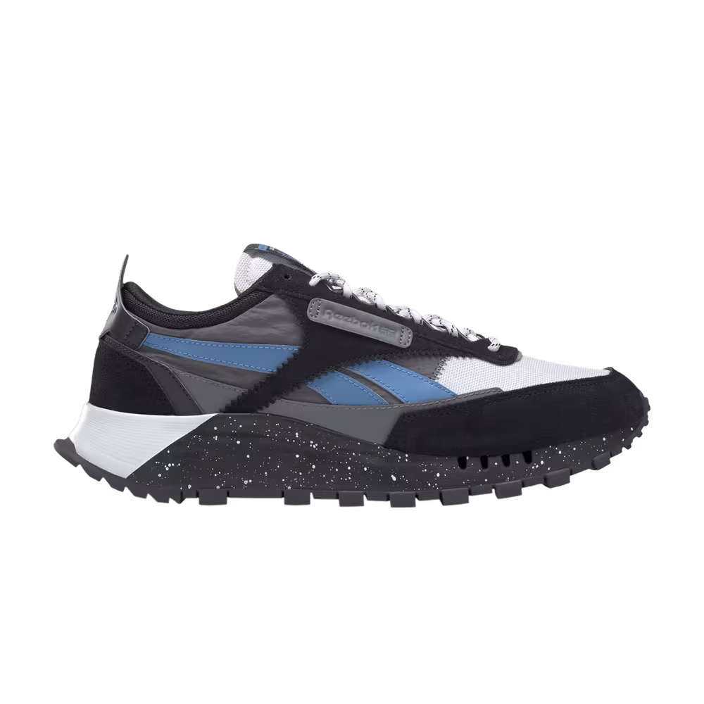 Reebok Classic Leather Legacy Black White Speckle