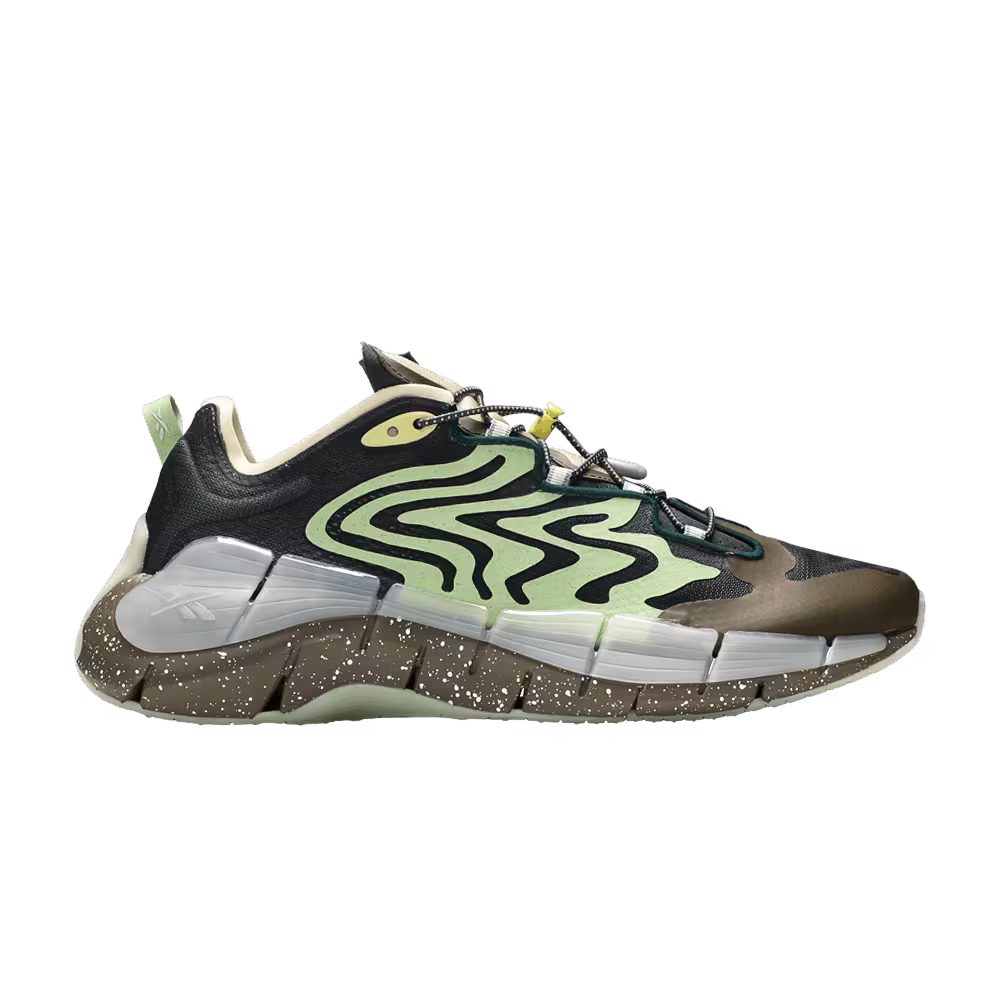 Brain Dead x Reebok Zig Kinetica 2 Mad Science - Aloe Green